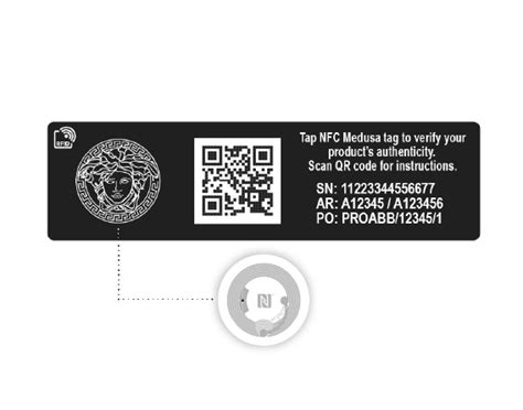 versace label logo|versace qr code scan.